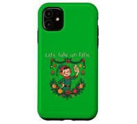 Lets Take an Elfie Christmas Elf Cheerful Selfie Pun Fun Case for iPhone 11