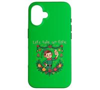 Lets Take an Elfie Christmas Elf Cheerful Selfie Pun Fun Case for iPhone 16