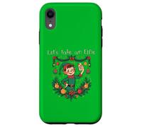 Lets Take an Elfie Christmas Elf Cheerful Selfie Pun Fun Case for iPhone XR