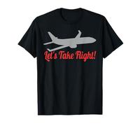 Let's Take Flight! Plane Jet T-Shirt