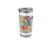 Let's Talk About Basketball Stainless Steel Insulated Tumbler