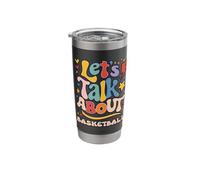 Let's Talk About Basketball Stainless Steel Insulated Tumbler