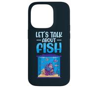 Let's Talk About Fish Aquarium Aquarist Fish Keeper Case for iPhone 14 Pro