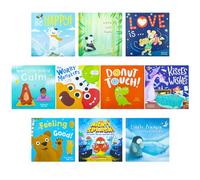 Let's Talk About Our Behaviour and Feelings 10 Illustrated Stories Book Collection: (The Worry Monsters, Be Happy, Little Lost Panda, Bear's Little ... Penguin Learn To Swim, Kisses and Wishes)