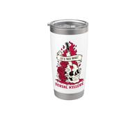 Let's Talk About Serial Killers True Crime Skull Stainless Steel Insulated Tumbler