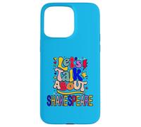 Let's Talk About Shakespeare Humorous Slogan Meme Case for iPhone 15 Pro Max