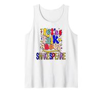Let's Talk About Shakespeare Humorous Slogan Meme Tank Top