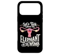 Let's Talk About The Elephant In The Womb Feminist Case for iPhone 17 Pro Max