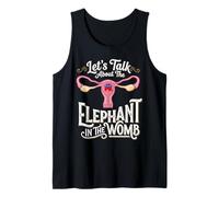 Let's Talk About The Elephant in The Womb Feminist Tank Top