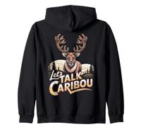Let's Talk Caribou Zip Hoodie