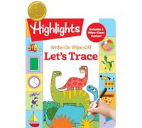 Let's Trace - Dry Erase Letter Tracing Workbook for Kids, Wipe Clean Activity Book with Marker (Write-On Wipe-Off)