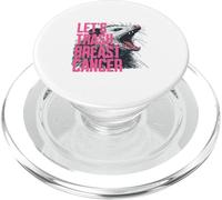Let's Trash Breast Cancer Possum PopSockets PopGrip for MagSafe