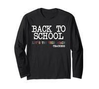 Lets Try This Again Back to School Teacher First Day Long Sleeve T-Shirt