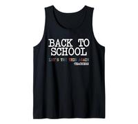 Lets Try This Again Back to School Teacher First Day Tank Top