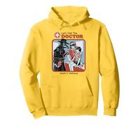 Let's Visit the Doctor Plague Retro Funny Adult Humor Pullover Hoodie