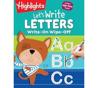 Let's Write Letters - Write and Wipe Handwriting Practice for Kids Ages 3-6, Dry Erase Workbook with Kids Writing Practice, Uppercase and Lowercase Letter Tracing, Mazes and More (Write-On Wipe-Off)