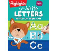 Let's Write Letters : Write and Wipe Handwriting Practice for Kids Ages 3-6, Dry Erase Workbook with Kids Writing Practice, Uppercase and Lowercase Letter Tracing, Mazes and More