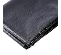 letsinstyle 1 Yard 53 Inch Crocodile Embossed Faux Leather Fabric, Alligator Textured Synthetic PU Fabrics, Soft Vinyl for Earrings Hair Bows Making and DIY Projects