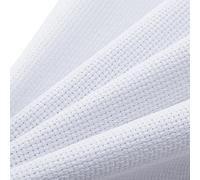 letsinstyle 150 x 50 cm Cross Stitch Fabric, 14 Count Polyester Cross-Stitch Aida Cloth, Classic Reserve Needlework Fabrics for Embroidery Decoration Crafts DIY