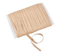 letsinstyle 25 Yards 0.4 Inch Corset Boning Casing, Wheat Underwire Replacement Bra Cover, Garment Accessories for DIY Wedding Dress Evening Gowns Corset Hats Sewing