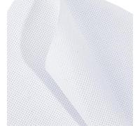 letsinstyle 28 x 19 Inch 14 Count Cross Stitch Aida Fabrics, Pre-Cut White Needlepoint Canvas, Cross Stitch Fabric for Embroidery Knit Crochet Projects and Make Dividers