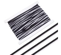 letsinstyle 33 Yards 0.39 Inch Reflective Piping Tape, Sew on High Visibility Piping Tapes, Edging Braid Trim for Garment Clothing Upholstery Accessories DIY Crafting