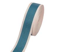 letsinstyle 5 Yards 1.49 Inches Wide Polyester Cotton Webbing Strap, Heavy Duty Cotton Poly Webbing Straps, Sewing Accessory for Tote Bag Purse Cloth Belt Making Outdoor Supplies DIY Crafts