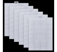 letsinstyle 6Pcs 14 Count Plastic Canvas Sheet, 11 x 8.3 Inch Plastic Cross Stitch Canvas, Eye Mesh for Embroidery Knit Crochet DIY Projects and Embroidered Making