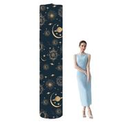 letsinstyle 92 x 20 Inch Planets Polyester Jumbo Rug Storage Bags, Dustproof Carpet Protection Pouch, Rolled Rugs Drawstring Carpet Pouches for Indoor Outdoor Carpet Storage Packing