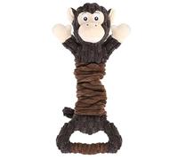 Letsmeet Dog Squeak Toys Plush Dog Toy with Crinkle Paper, Tug of War Pull Interactive Dog Toys for Puppies, Small, Medium, Large Dogs