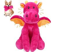 Letsmeet Dog Toys Plush Interactive Dog Toy with Crinkle Paper and Squeaker, Reduce Boredom and Anxiety, Cute Dog Gifts for Small Medium Large Dogs