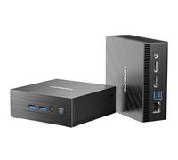 LETSUNG GoLite 11 Mini PC with Intel Celeron N4000 (2.6GHz), 8GB RAM 128GB NVMe PCIe SSD Mini Desktop Computer, 4K Dual Display, WiFi 5/BT4.2, 4*USB 3.2 Ports, VESA Mount for Home/Office/School