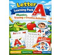 Letter A Learning Pack: Phonics, Tracing & Creative Activities
