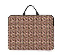 Letter And Number Print Laptop Case Sleeve Notebook Protector Bag For School And Office Travel Business