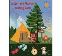Letter and Number Tracing Book for Ages 3+: Learn How to Write the Alphabet and Numbers 1-10