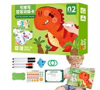 Letter and Number Tracing Book, Preschool Track Workbook | Handwriting Practice Book Letter to Kindergarten Activities | Tracing Game