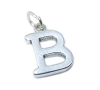 Letter B Initial B sterling silver charm .925 x 1 Initials charms