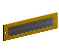 Letter Box Cover Draught Excluder For Internal Use - Gold Finish