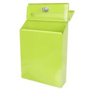 Letter Box Wall Mounted Green Iron for Home and Company Use