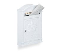 Letter box Wall-Mounted Mailbox Lightweight Lockable Antique Letter Holder