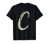 Letter C Alphabet Initial of Names and Words Spelling T-Shirt