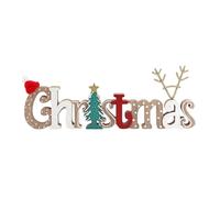 Letter Christmas Dration Something Different Natural One Size