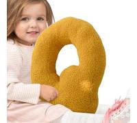 Letter Cushion - Soft Cotton Alphabet Cushion | Individual Initials Decorative Nursery Decor 300g | The Personalised Plush Learning Pillow Supports Young Children With Literacy