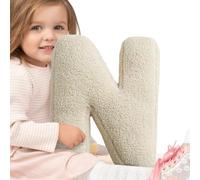 Letter Cushion - Soft Cotton Alphabet Cushion | Individual Initials Decorative Nursery Decor 300g | The Personalised Plush Learning Pillow Supports Young Children With Literacy