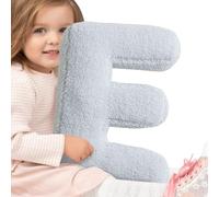 Letter Cushion - Soft Cotton Alphabet Cushion | Individual Initials Decorative Nursery Decor 300g | The Personalised Plush Learning Pillow Supports Young Children With Literacy