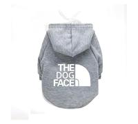 Letter Design Pet Dog Hoodies Cool Dogs Clothes For French Bulldog Dogs Pullover Sweatshirt Coats Small Medium Dogs Chihuahua(11,M)