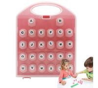 Letter Drill Game, Paper Drill Game - Flack Paper Exercises Paper Drills for Albums of Paper Drills Cutting Paper Piercing Pierchers Papel Drilling Game with Alphabet Paper Pierchers for Cutting