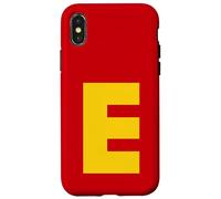 Letter E Chipmunk Group Matching Halloween Costume Cosplay Case for iPhone X/XS