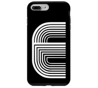 Letter E Retro Capital Alphabet Case for iPhone 7 Plus/8 Plus