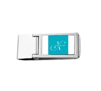 Letter Expression Right Wrong Slim Money Clip Stainless Holder Pocket Wallet